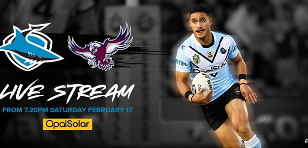 Full match replay: Sharks v Sea Eagles NRL trial