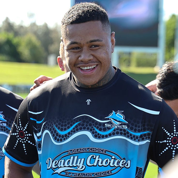 Franklin Pele set to make his NRL debut for the Sharks