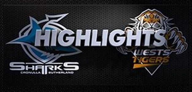 Sharks v Tigers Rd 17 (Highlights)