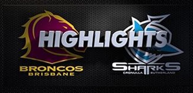Sharks v Broncos Rd 18 (Highlights)