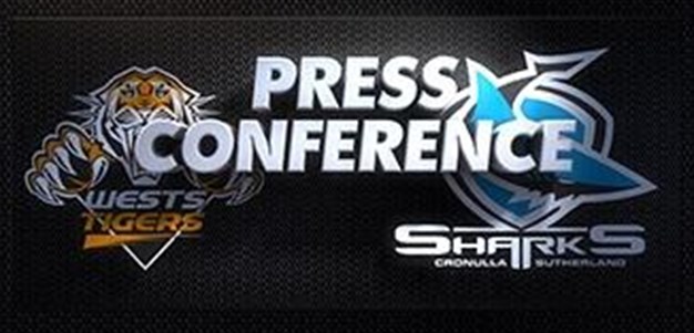 Sharks v Tigers Rd 9 (Press Conference)