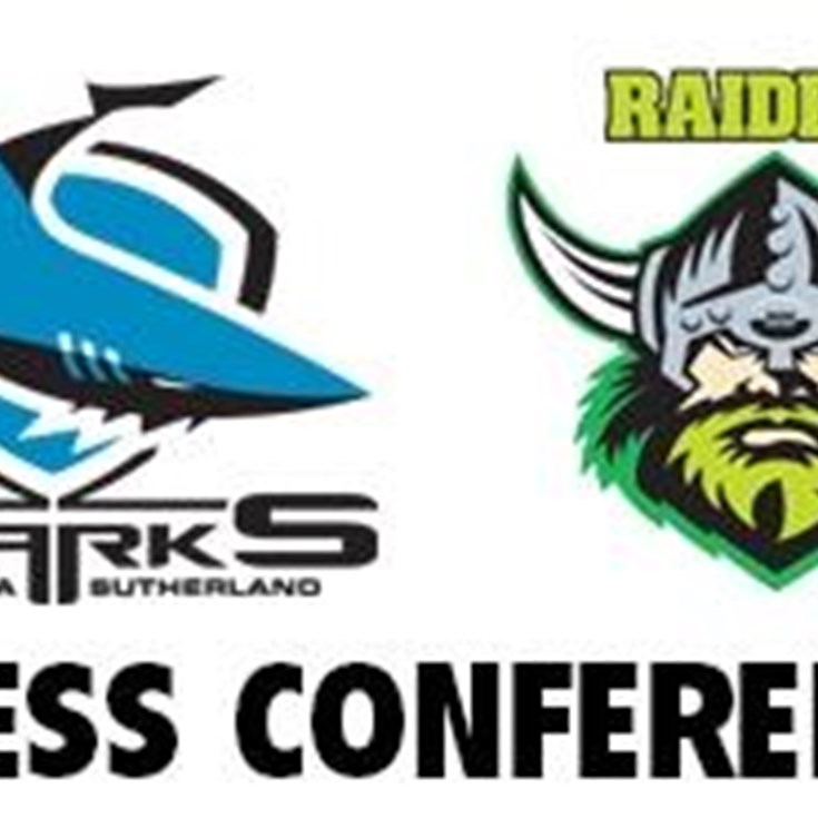 Sharks v Raiders Rd 10 (Press Conference)