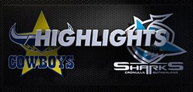 Sharks v Cowboys Rd 16 (Highlights)