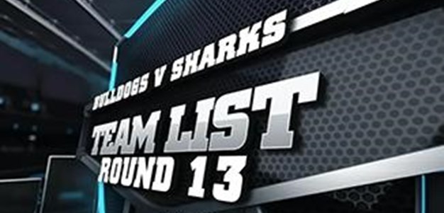 RD 13 Sharks Team List