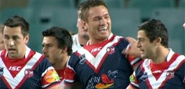 Roosters v Sharks Rd24 2011
