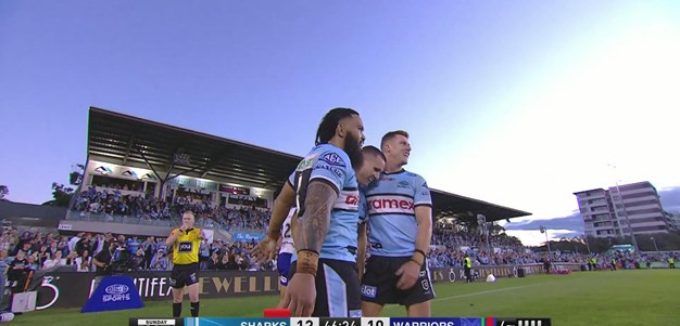 Tracey extends the Sharks advantage