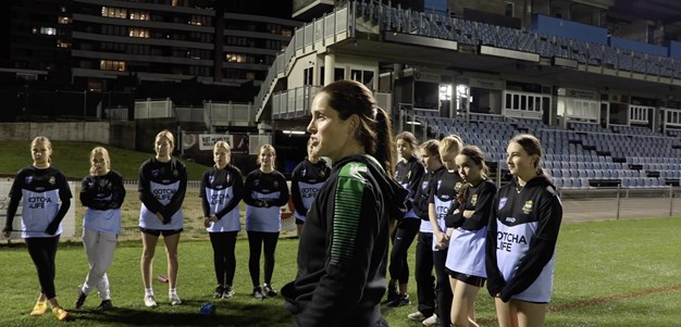 Kasey inspiring the next generation of female referees