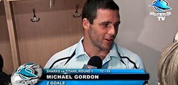 Post Match with Michael Gordon