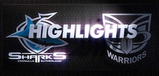 Sharks v Warriors Rd 3 (Highlights)