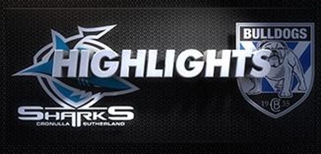 Sharks v Bulldogs Rd 7 (Highlights)