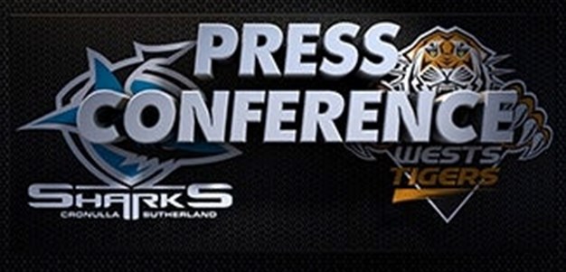 Sharks v Tigers Rd 17 (Press Conference)