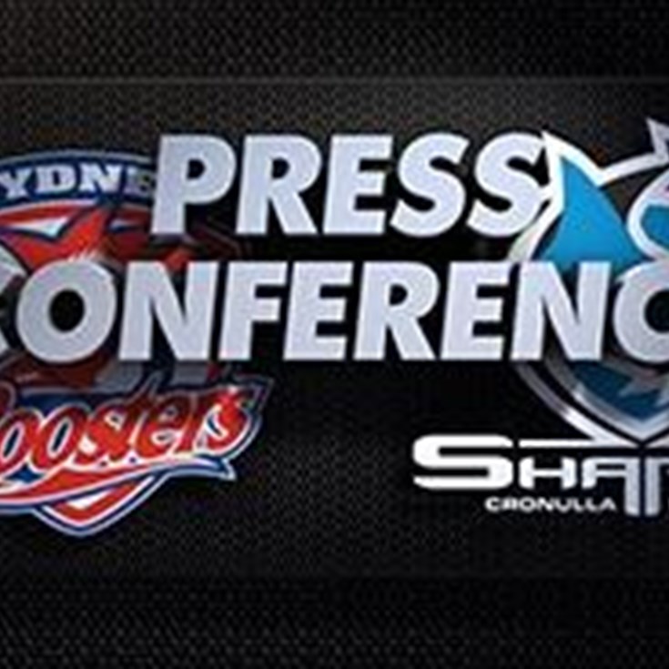 Sharks v Roosters Rd 19 (Press Conference)