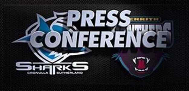 Sharks v Panthers Rd 20 (Press Conference)