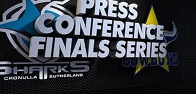 Sharks v Cowboys Finals Week 1 (Press Conference)