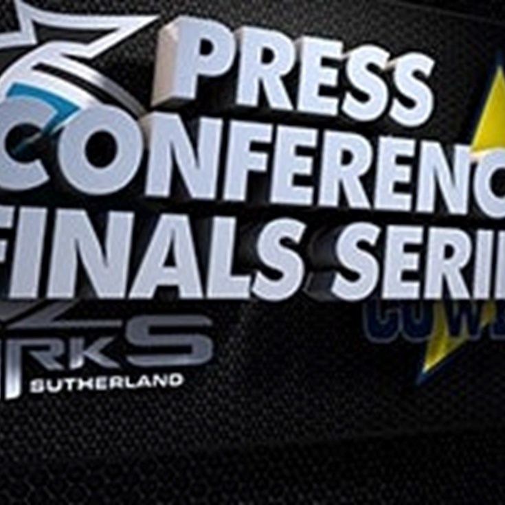 Sharks v Cowboys Finals Week 1 (Press Conference)
