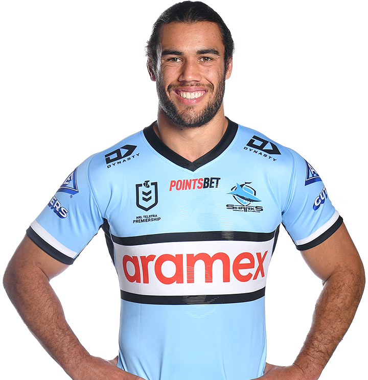 Official NRL profile of Toby Rudolf for Cronulla-Sutherland Sharks | Sharks