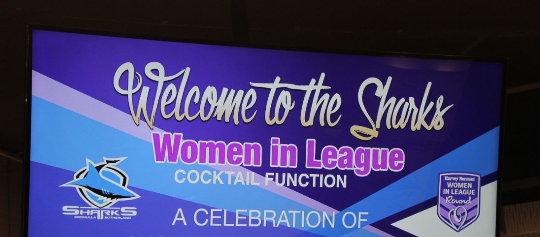 Women in League | Sharks Cocktail Function