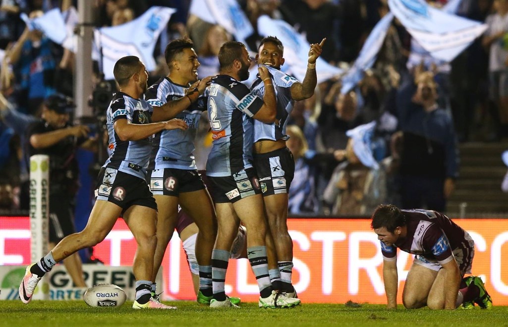 Competition - NRLRound - Round 11Teams â Sharks v Sea EaglesDate â 21st of May 2016Venue â Sharks Park, CronullaPhotographer â Mark NolanDescription â 