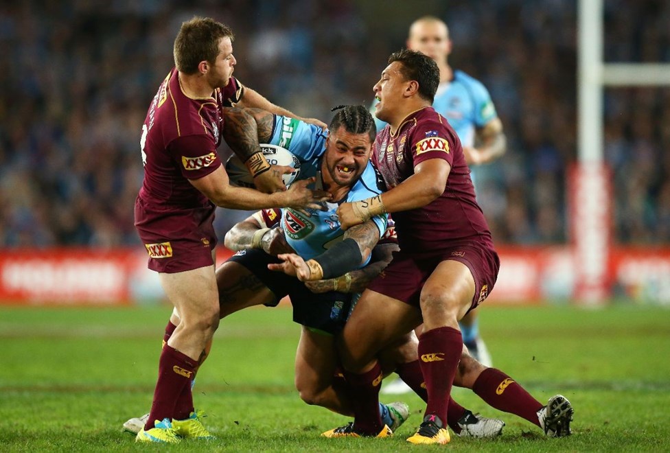 Competition - State Of OriginRound - Game OneTeams â New South Wales v QueenslandDate â 1st of June 2016Venue â ANZ Stadium, SydneyPhotographer â Mark NolanDescription â 