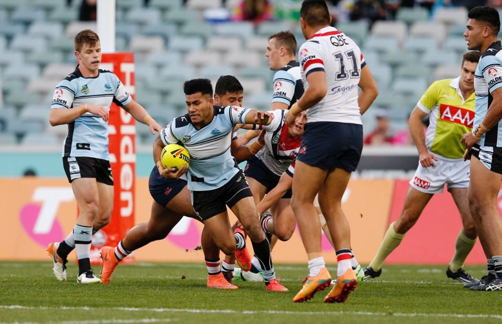 Competition - NYC Premiership Finals Finals Series. Round - Finals Week 2,Date  -   September 17th 2016.Teams - Sydney Roosters v Cronulla Sharks.at - GIO Stadium Canberra.Pic - Grant Trouville Â© NRL Photos.