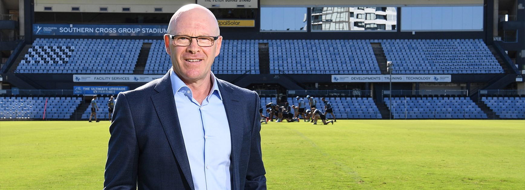 Barry Russell new Sharks CEO