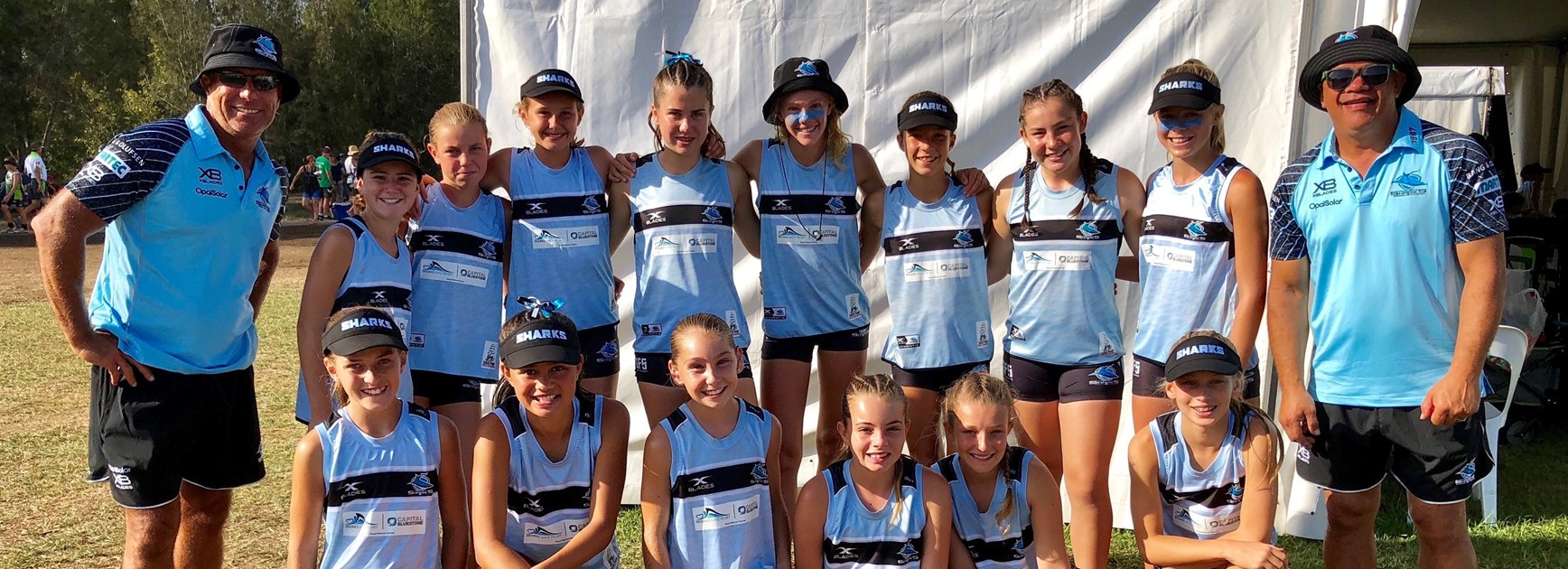 Touch Sharks challenge at State Cup