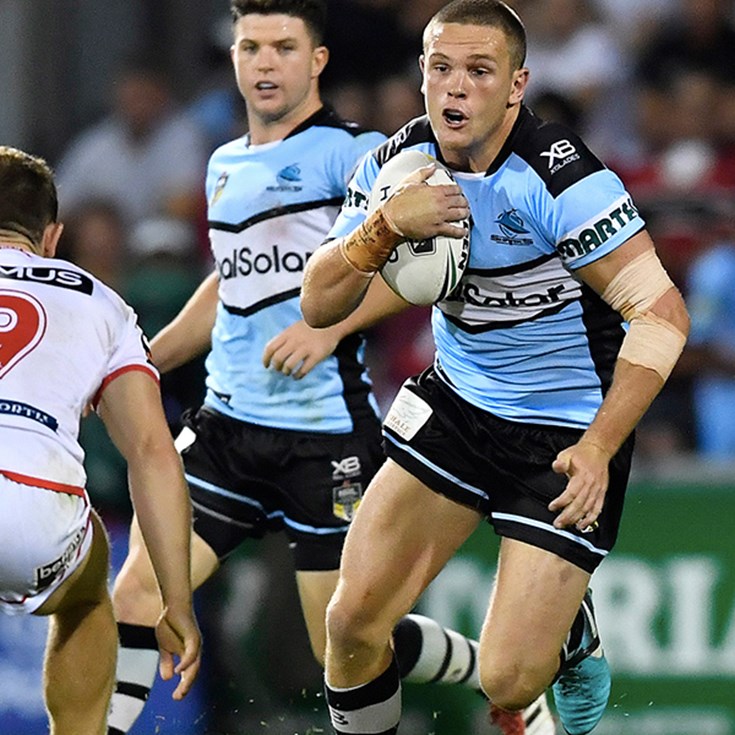 Battered Sharks go down to Dragons