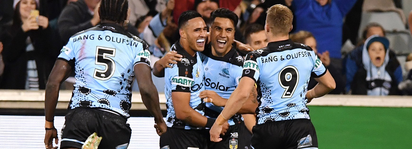 Sharks come from behind to score gritty win