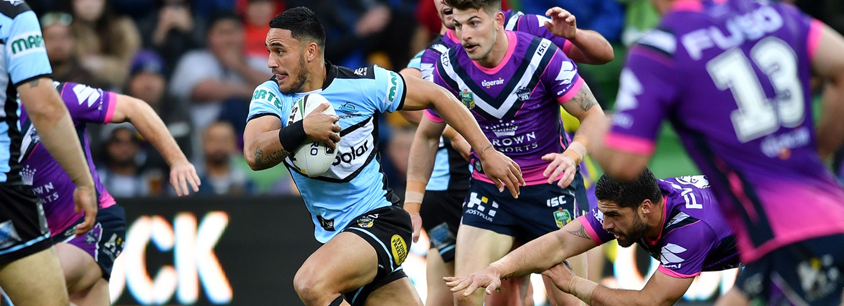 Sharks score crucial win over Storm