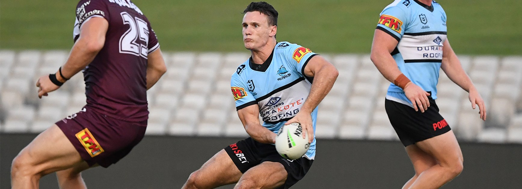 Sharks score a solid trial win