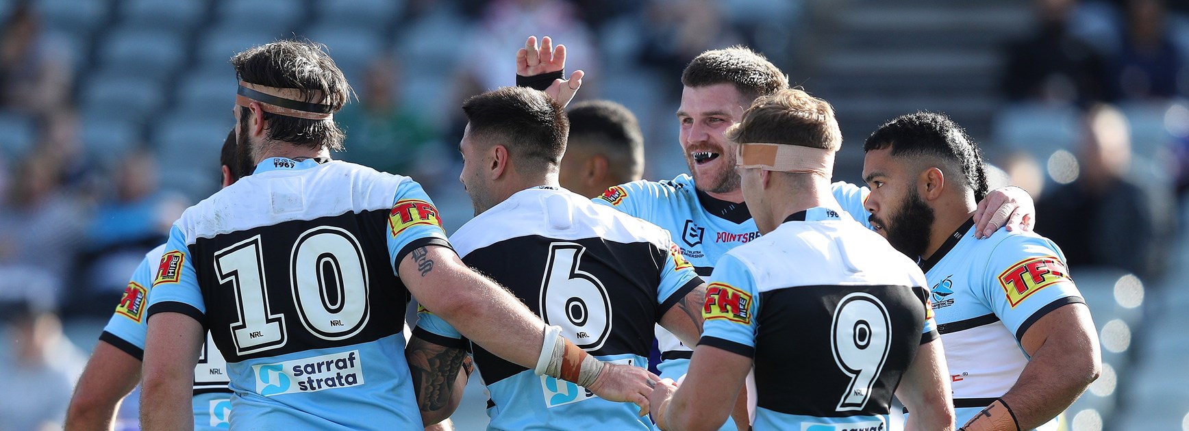 Sharks bounce back with big win over the Warriors