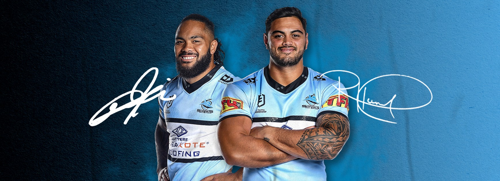 Hunt and Talakai agree to Sharks contract extensions