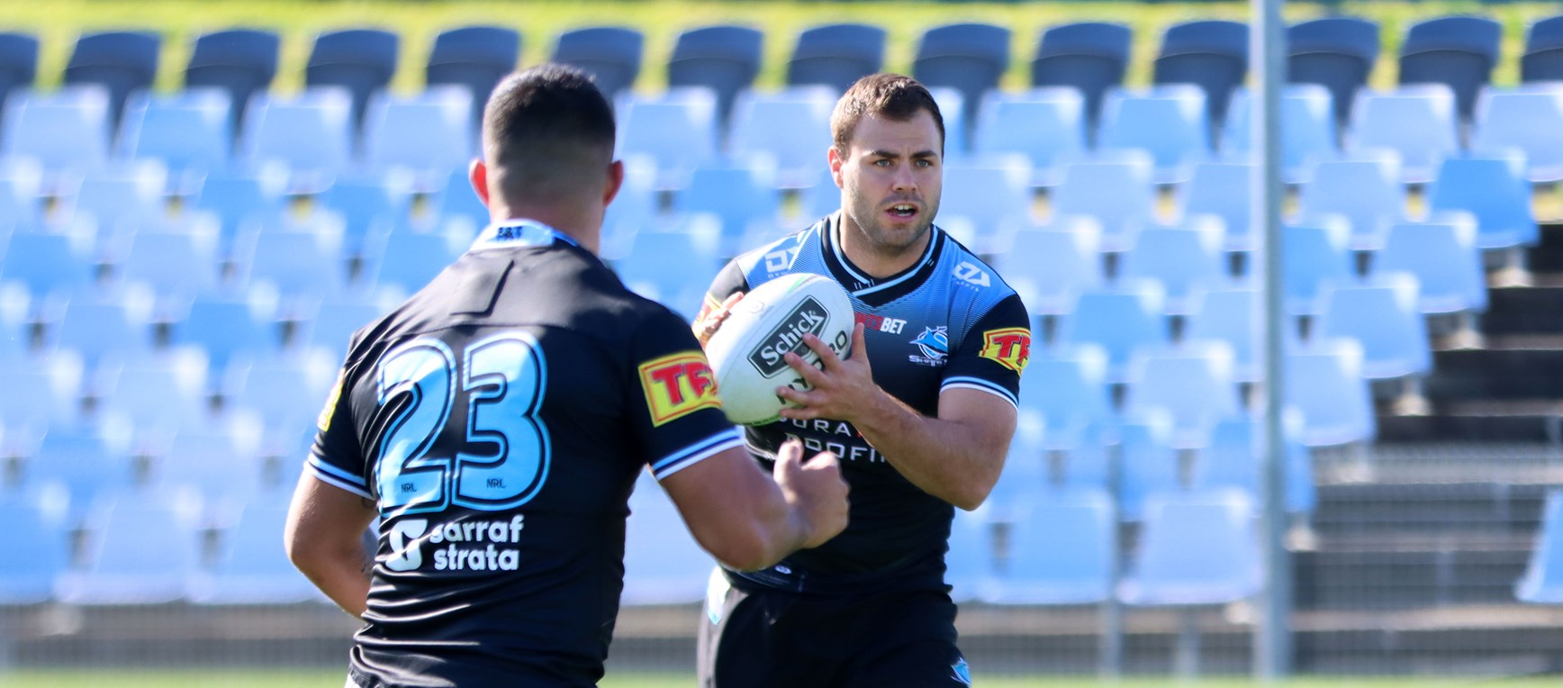 Sharks prepare for the Knights