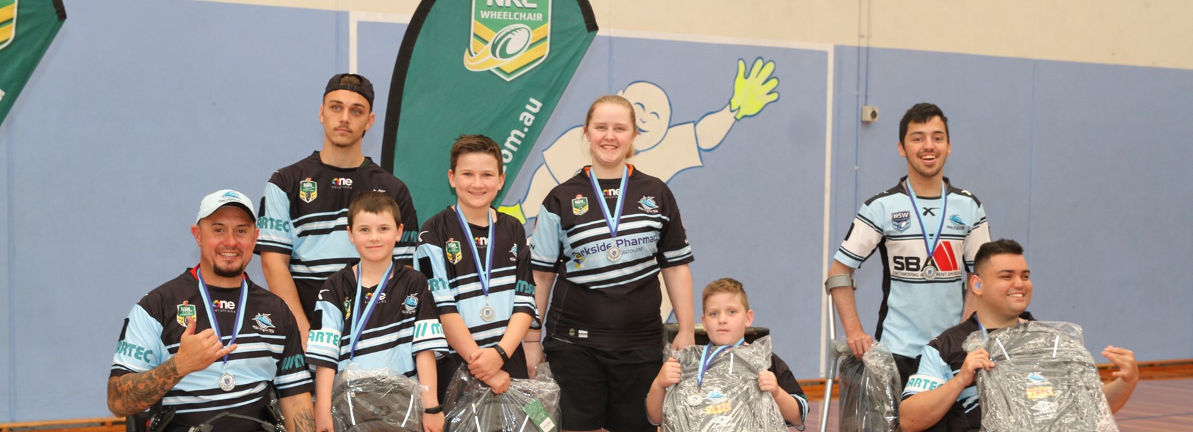 Sharks gallant in defeat in Wheelchair Grand Final
