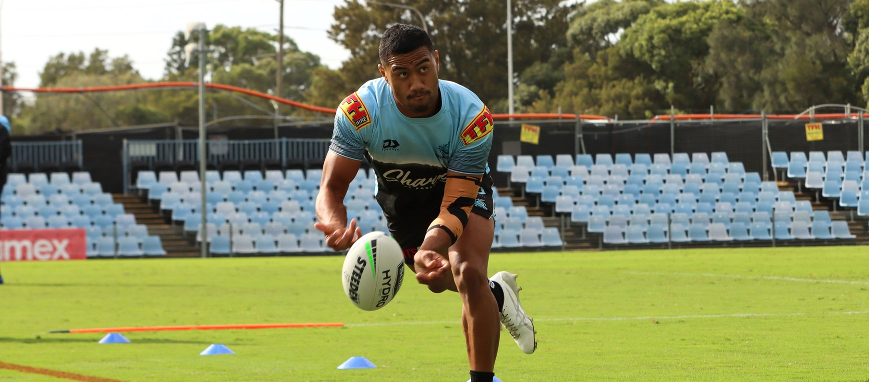 Sharks prepare for the Raiders
