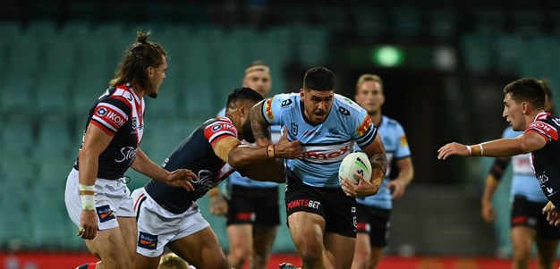 Sharks let big lead slip in Roosters loss