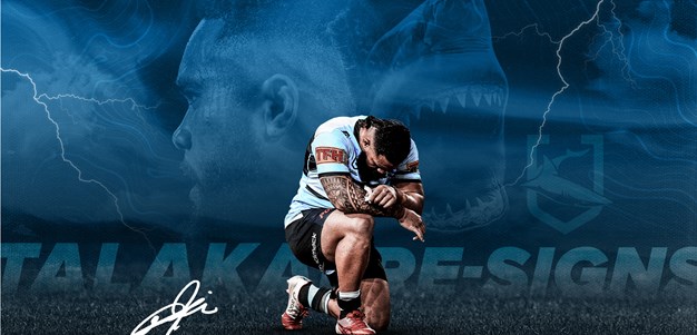 Sifa signs on as a Shark for 2 more seasons