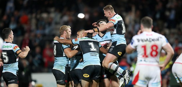 Sharks clinch golden point derby win over Dragons