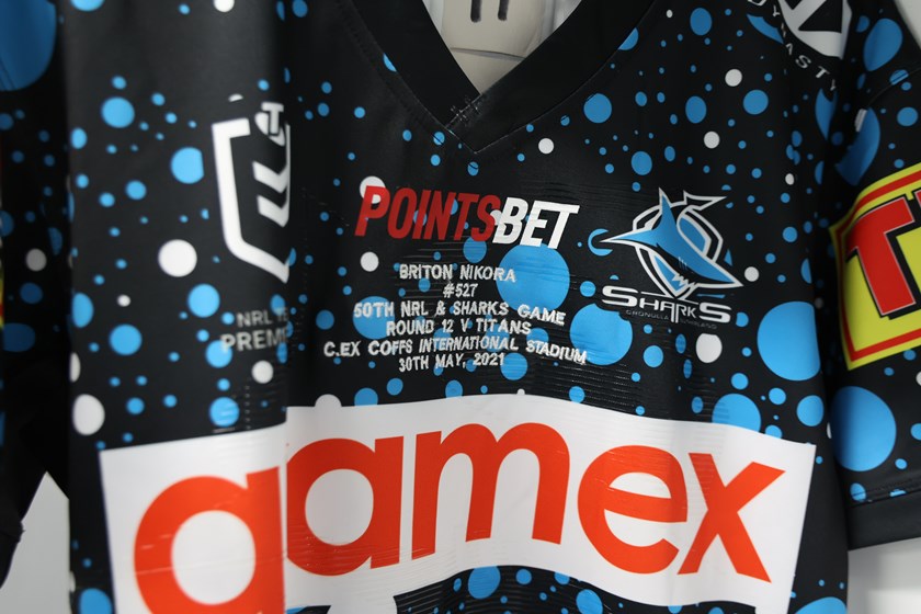 2017 Sharks Indigenous jersey auction