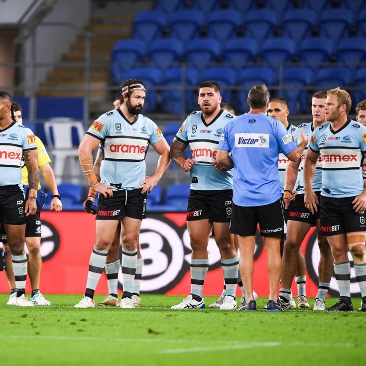 Anxious wait for Sharks after last round loss to the Storm