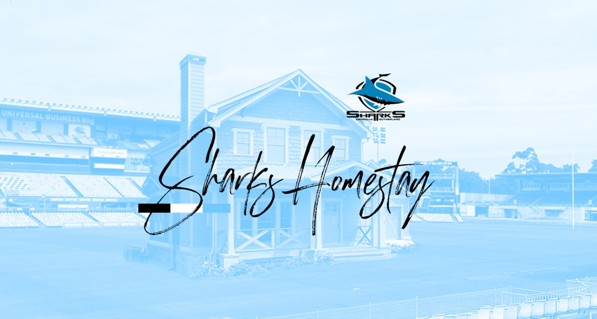 Young Sharks stars to benefit from Homestay family support