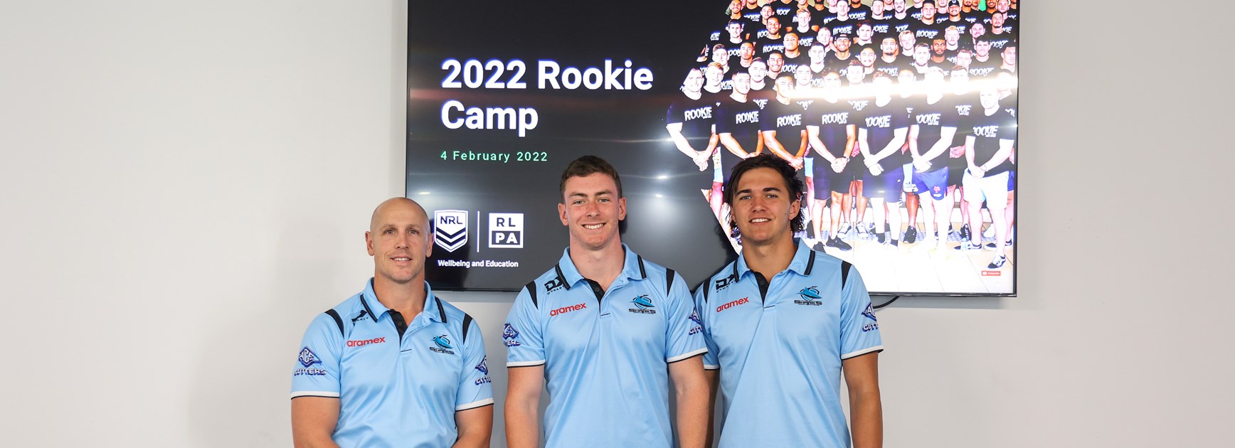 NRL camp puts Sharks rookies through their paces