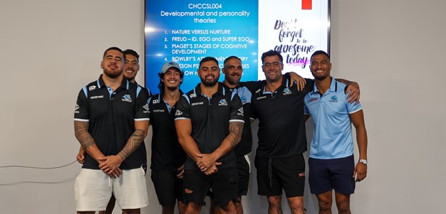 Six Sharks successfully complete Counselling diplomas