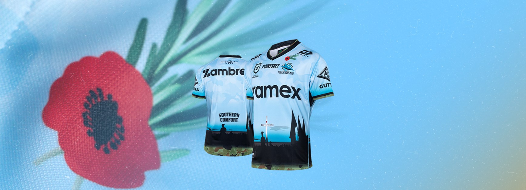 Sharks Anzac Jersey Auction – Supporting ‘Stapo’