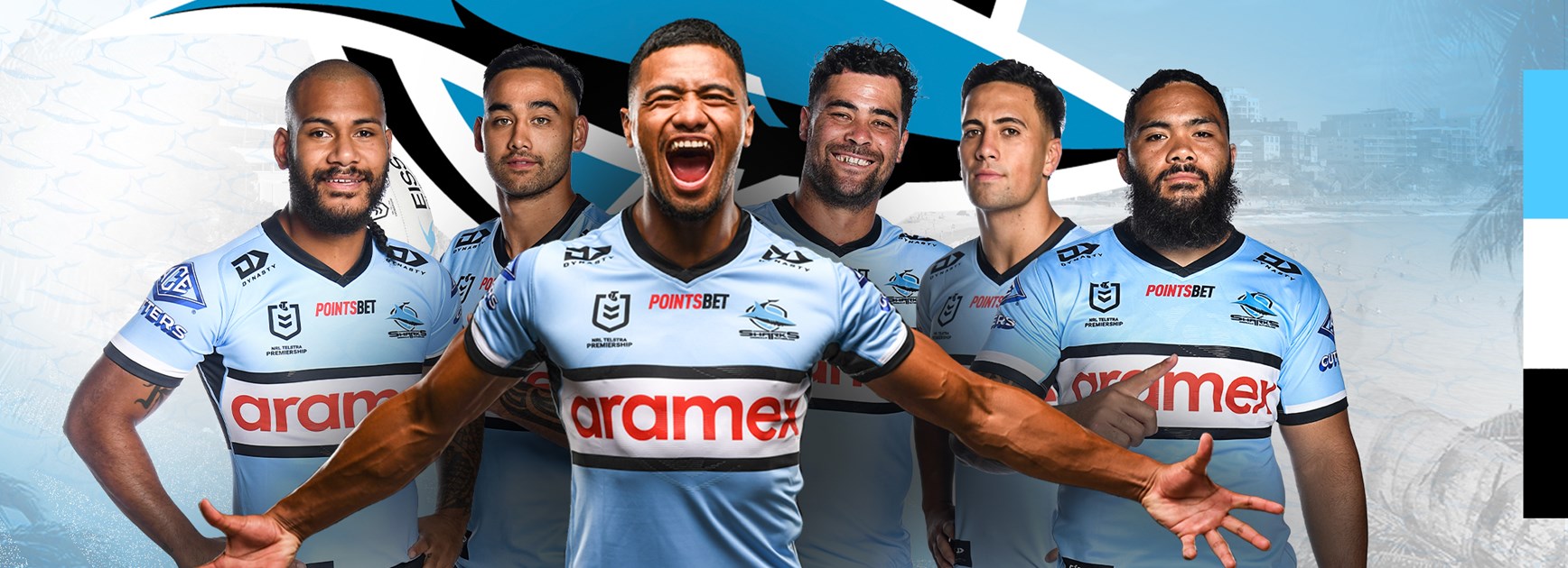 Strong Sharks representation for Pacific Tests