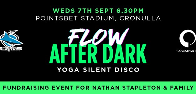 Sharks to ‘Flow after Dark’ for Stapo