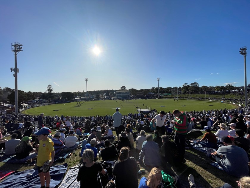 Another big crowd at the Jets annual Beer, Footy and Food Festival