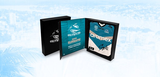 Sharks Heritage Jersey Auction – Supporting ‘Stapo’