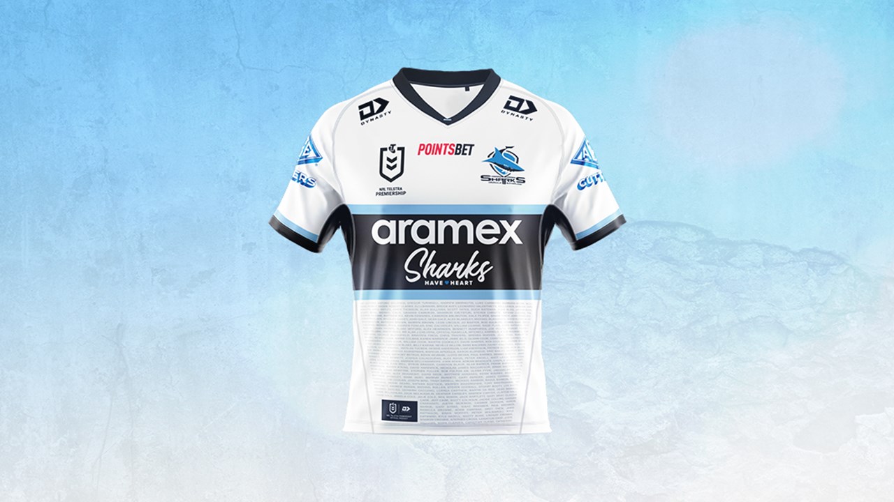 Sharks Anzac Jersey Auction – Supporting 'Stapo