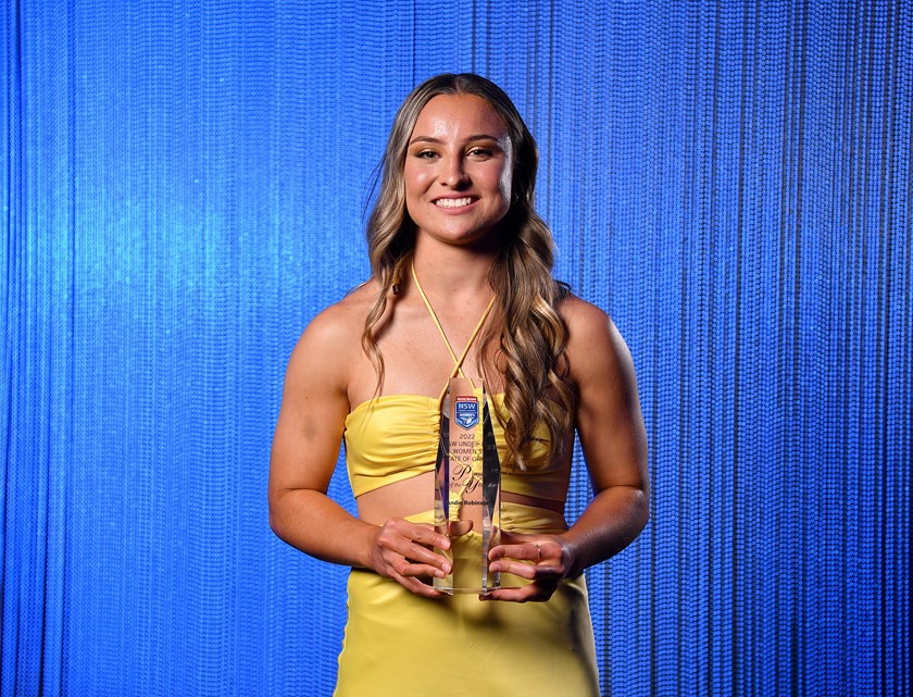 Andie Robinson, NSW Sky Blues Under-19's Origin Player of the Year